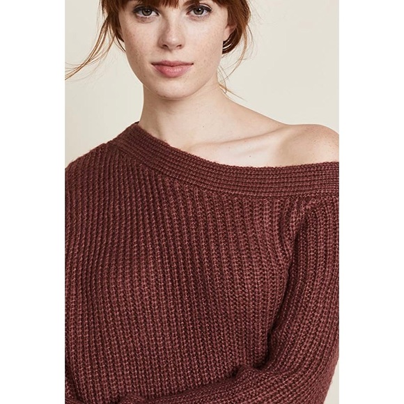 MINKPINK Maroon One Sided Jumper - Picture 6 of 6